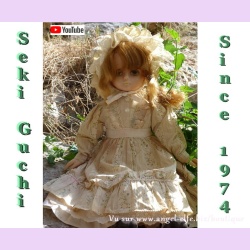 Retro Vintage Sekiguchi doll 1976 Alice Tear