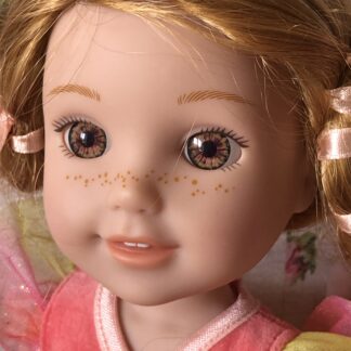 🦊 Adorable Willa "Wellie Wishers" - American Girl par Mattel | État Neuf 🦊