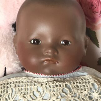 🍫 Douceur Chocolatée : Rare Poupon Noir Wiefel & AM - Style Dream Baby ! 🍫