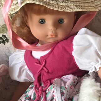 🦊 Poupée Famosa Inés 50 cm - Rousse Vintage Début 90 🦊
