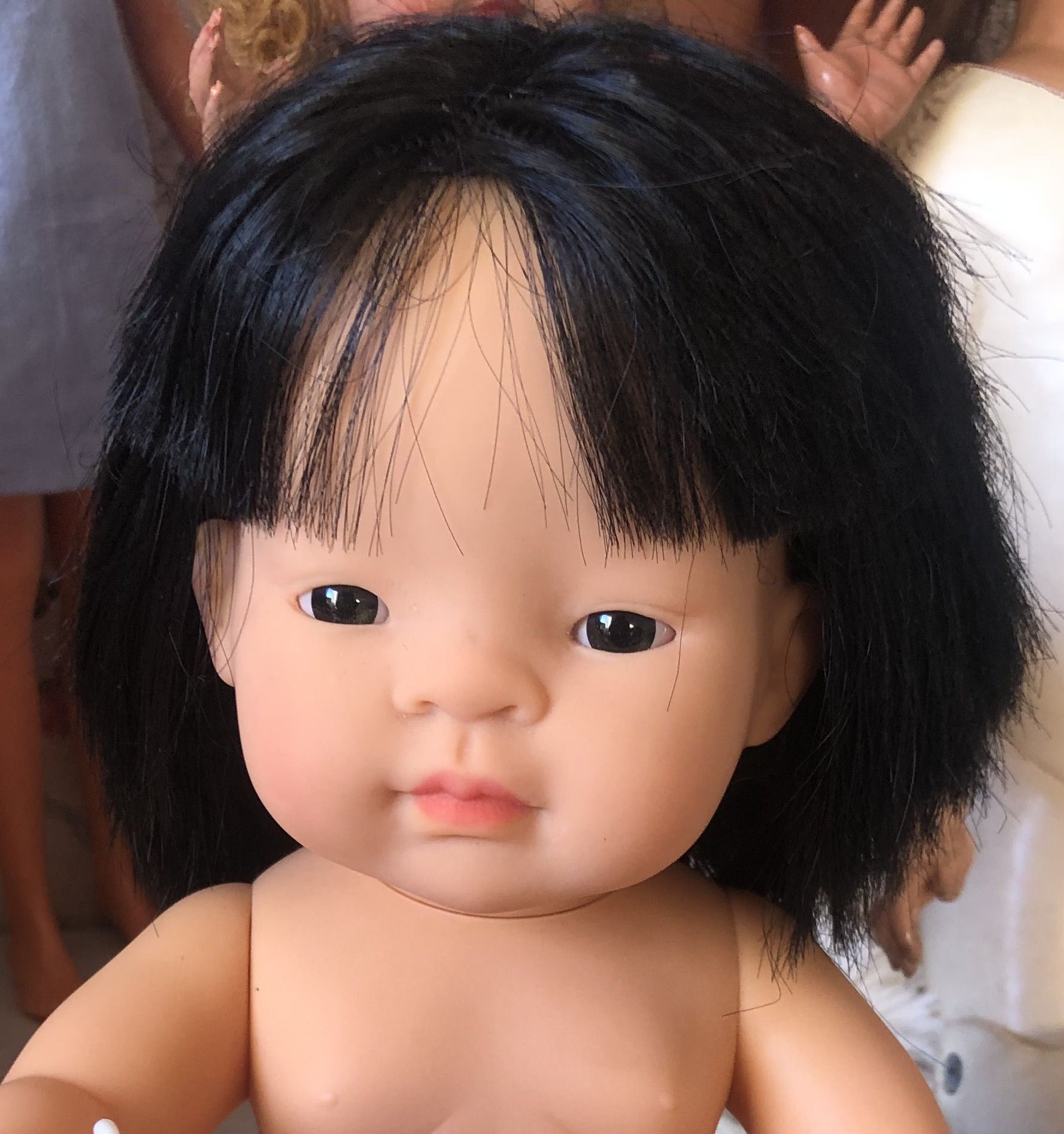 š PoupĆ©e Miniland Asiatique 38 cm - Tout Vinyle - Expression Pensive š