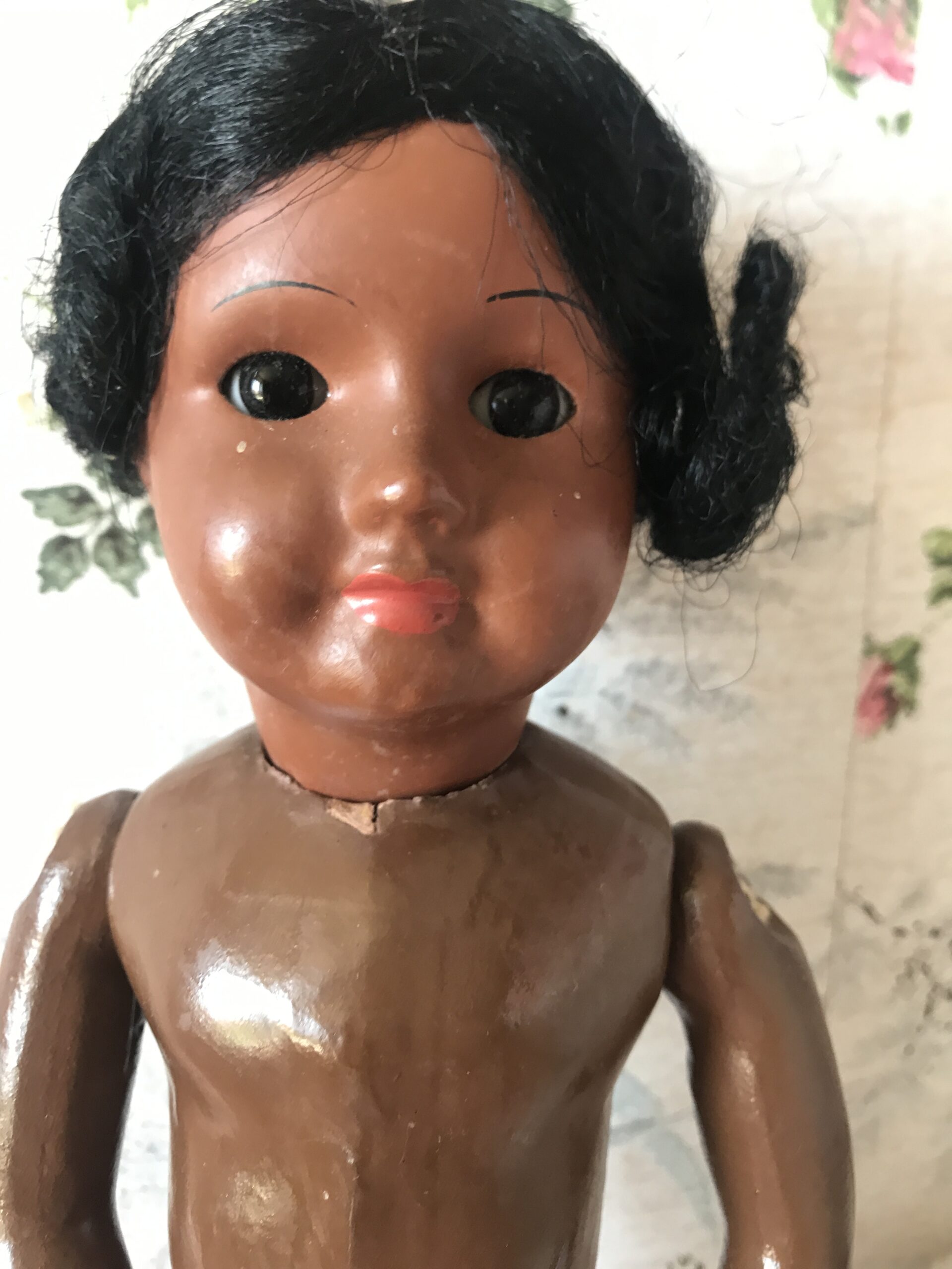 🌟 Poupée Créole Ancienne SFBJ 35 cm - Moule 301 Bouche Fermée 1925-1932 🌟 – Image 5