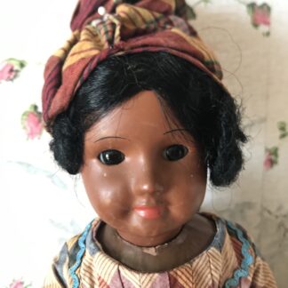 🌟 Poupée Créole Ancienne SFBJ 35 cm - Moule 301 Bouche Fermée 1925-1932 🌟