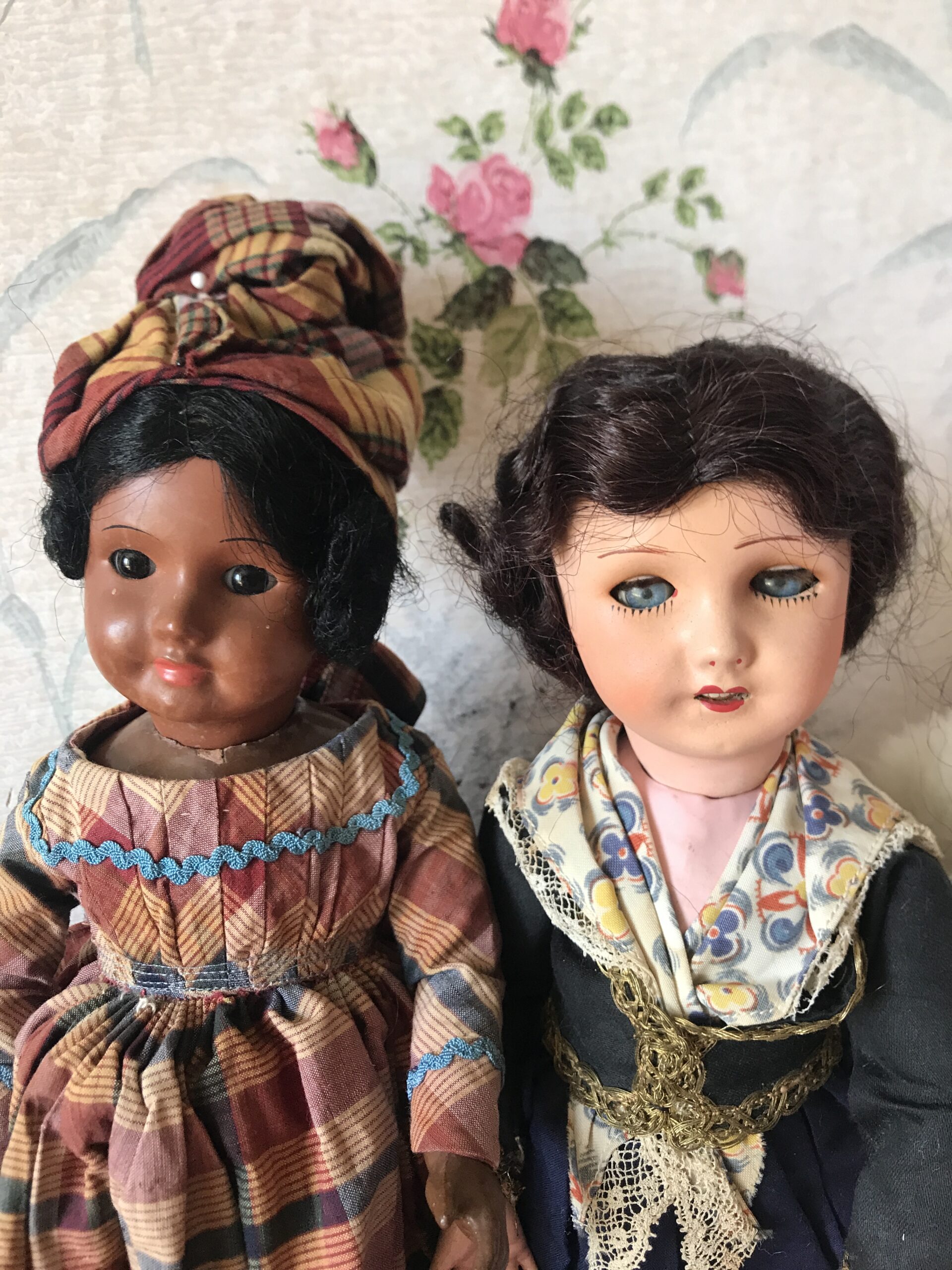 🌟 Poupée Créole Ancienne SFBJ 35 cm - Moule 301 Bouche Fermée 1925-1932 🌟 – Image 2