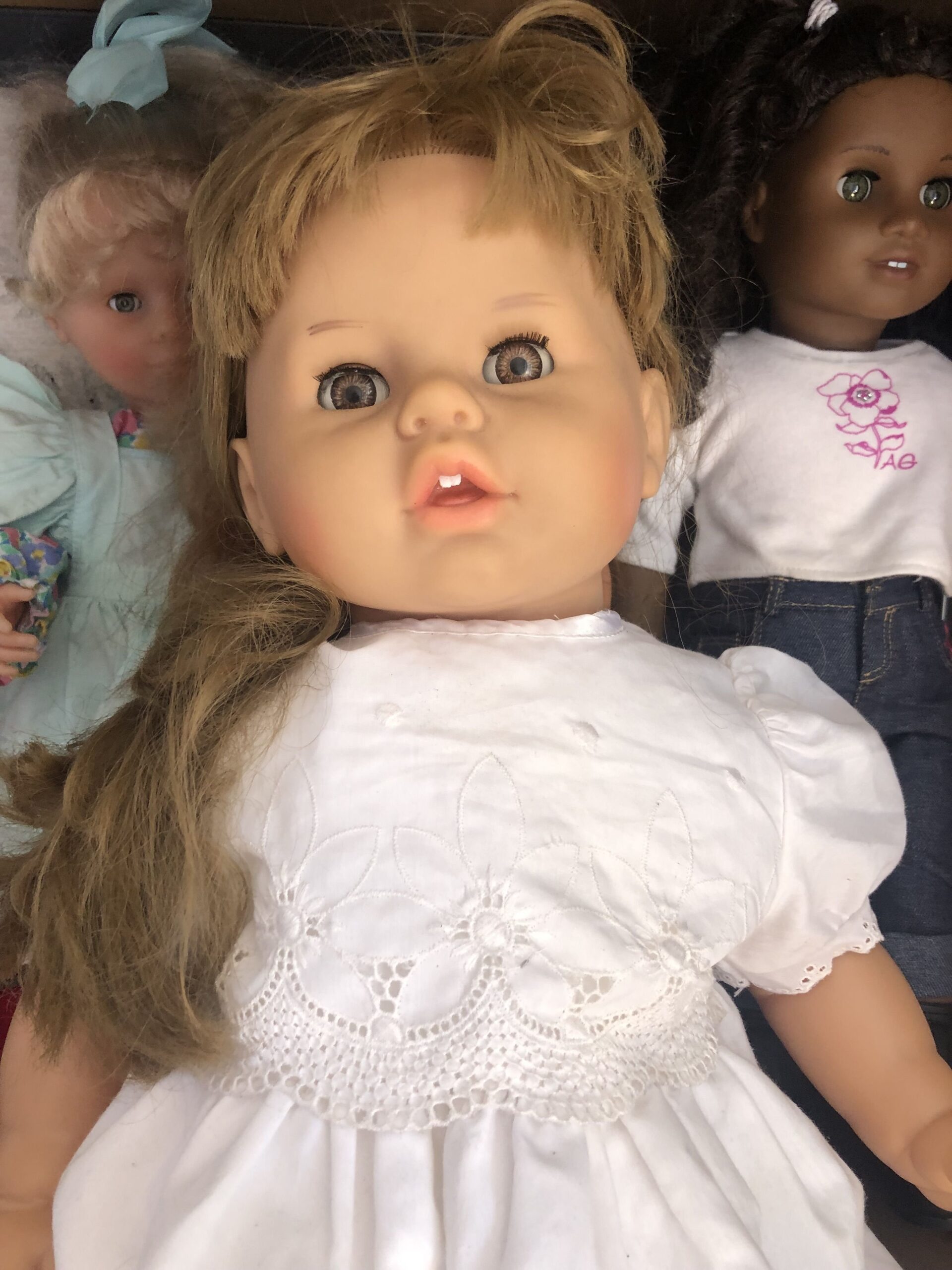 👶 Zapf Creation : Poupée Katja Brune 64 cm - Trésor Vintage 65-20 👶