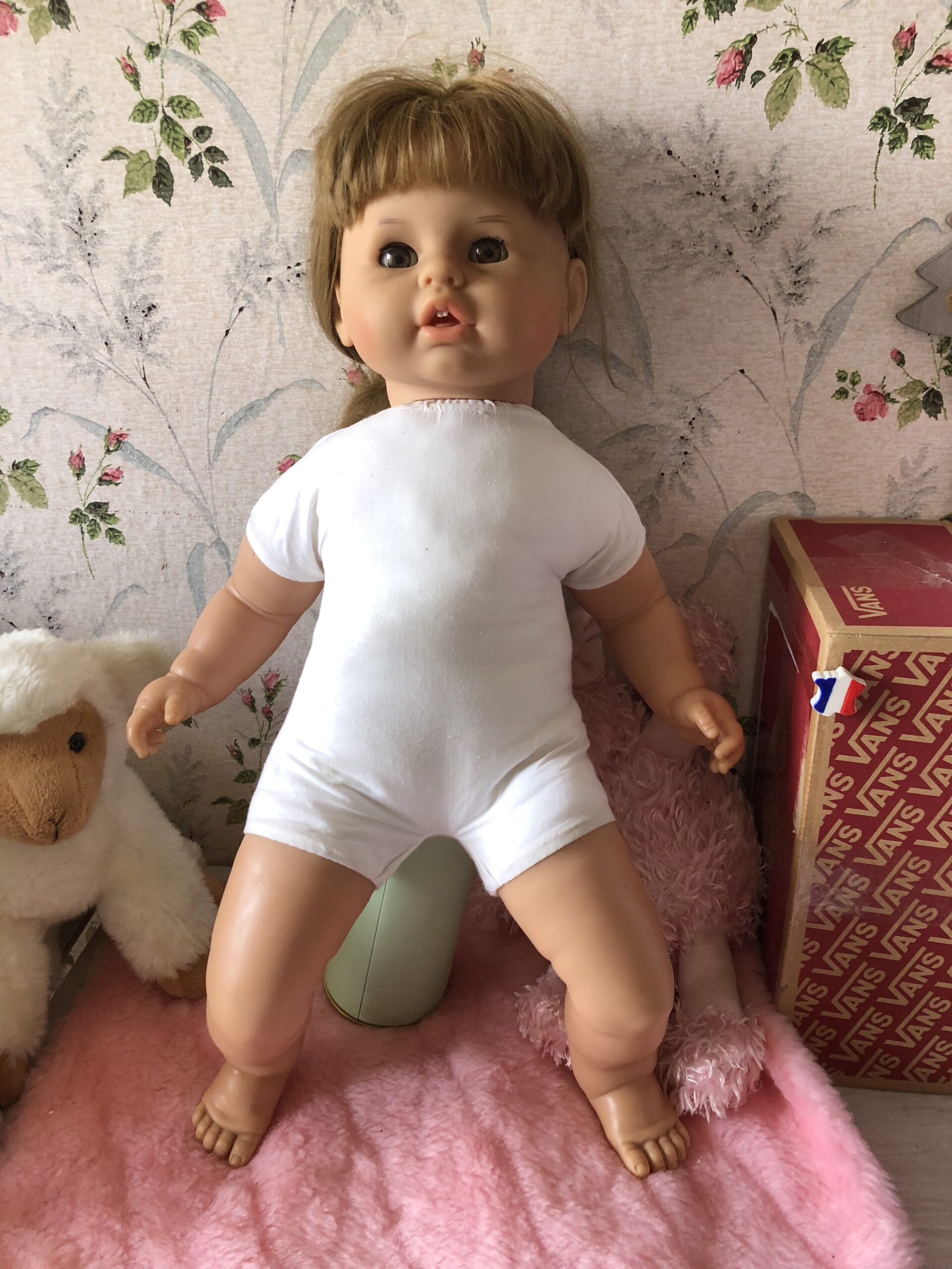 👶 Zapf Creation : Poupée Katja Brune 64 cm - Trésor Vintage 65-20 👶 – Image 8