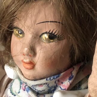 🪵 Trésor Vintage : Ravissante Poupée Folklorique Nordique 27 cm - Années 50/60 🪵